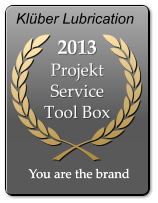 2013 Projekt Service Tool Box   You are the brand  You are the brand  Klüber Lubrication